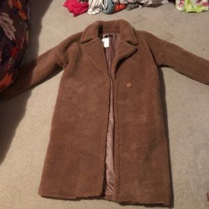 MISGUIDED teddy coat!